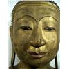 Image 5 : A SPLENDID SHAN PAPIER MACHE GILDED HEAD OF BUDDH
