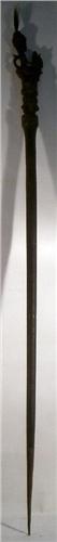 A SUPERB BATAK SHAMANS MAGIC STAFF,of wood, the c