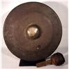 Image 1 : A RARE DAYAK GONG AND MALLET (Iban),c.1930s, of b