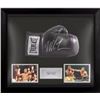 Image 1 : Mike Tyson - signed+framed Black boxing glove PSA