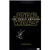 Image 1 : Autographed Star Wars The Force Awakens mini movie poster 12x18