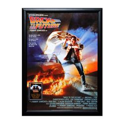 Back To The Future Signed Movie Poster