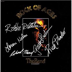 The Band Band Signed Rock Of Ages Album