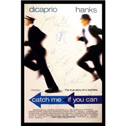 CATCH ME IF YOU CAN Signed Movie Poster