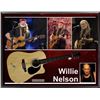 Image 1 : Willie Nelson signed guitar