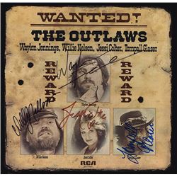 The Outlaws Wanted Outlaws signed Album