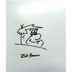 Original Fred Flintstone drawing by Bill Hanna 8x10