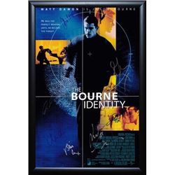 Bourne Identity Signed Movie Poster