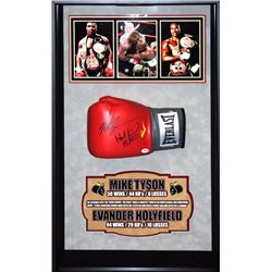 Mike Tyson/Holyfield signed glove PSA