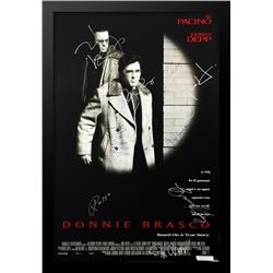 DONNIE BRASCO Signed Movie Poster
