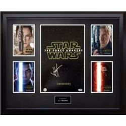 Stars Wars 12x14 Photo Signed by (4) With Harrison Ford BAS