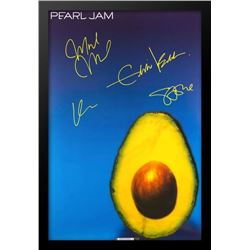 Pearl Jam "Avocado" Signed Music Poster