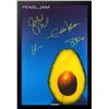 Image 1 : Pearl Jam "Avocado" Signed Music Poster