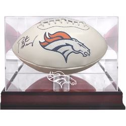 Denver Broncos Peyton Manning signed football