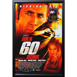 Gone in 60 Seconds Signed Movie Poster