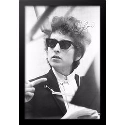 Bob Dylan Signed Music Poster