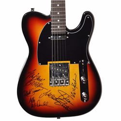 Doobie Brothers signed guitar