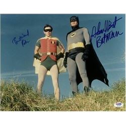 Batman - Adam West and Burt Ward dual signed 16x20