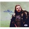 Image 1 : Game of Thrones - Sean Bean signed 11x14 photograph