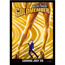 Austin Powers Goldmember Signed Movie Poster