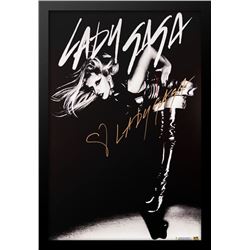 Lady Gaga Signed Music Poster