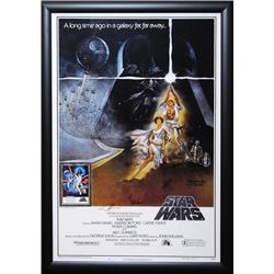 Star Wars A New Hope - Movie Poster Signed by Cast with COA