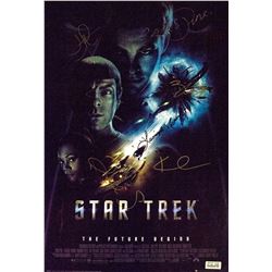 Star Trek The Future Begins – Signed Movie Poster