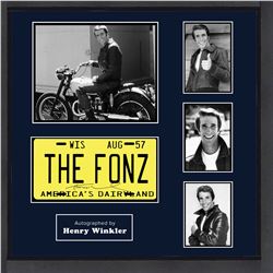 The Fonz - Signed Henry Winkler display
