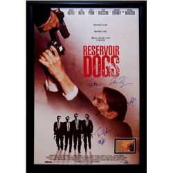 Reservoir Dogs Signed Movie Poster