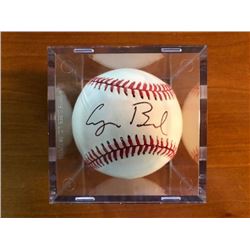 George Bush signed baseball