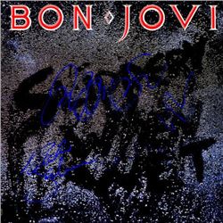 Bon Jovi Slippery When Wet signed Album