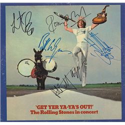 The Rolling Stones Get Yer Ya-Yas Out! signed Album