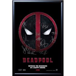 Deadpool Signed Movie Poster