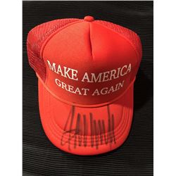 Signed Trump Maga Hat