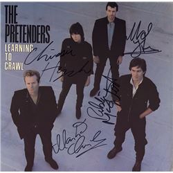 The Pretenders Learning To Crawl signed Album
