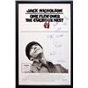 Image 1 : One Flew Over the Cuckoo's Nest Signed Movie Poster