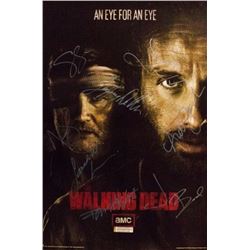 WALKING DEAD Signed TV Poster