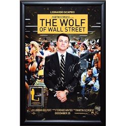 Wolf of Wall Street - Signed Movie Poster