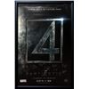 Image 1 : Fantastic Four Signed Movie Poster