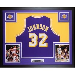 Magic Johnson  Autographed and framed
