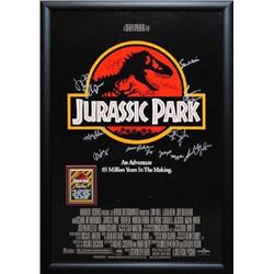 Jurassic Park - Signed Movie Poster