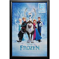 Frozen Signed Movie Poster