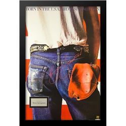 Bruce Springsteen Signed Music Poster