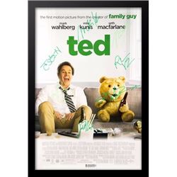 Ted - Signed Photo in Movie Poster