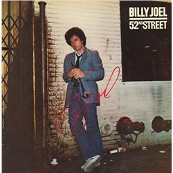 Billy Joel 52nd Street signed Album