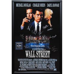 Wall Street Signed Movie Poster