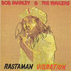 Bob Marley Rastaman Vibration signed Album