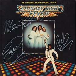 Bee Gees Saturday Night Fever signed Album