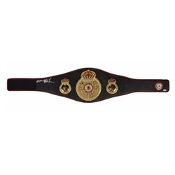 Mike Tyson WBA signed belt