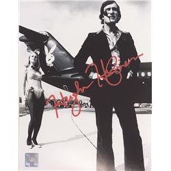 Playboy Jet Hugh Hefner signed Photograph 8x10